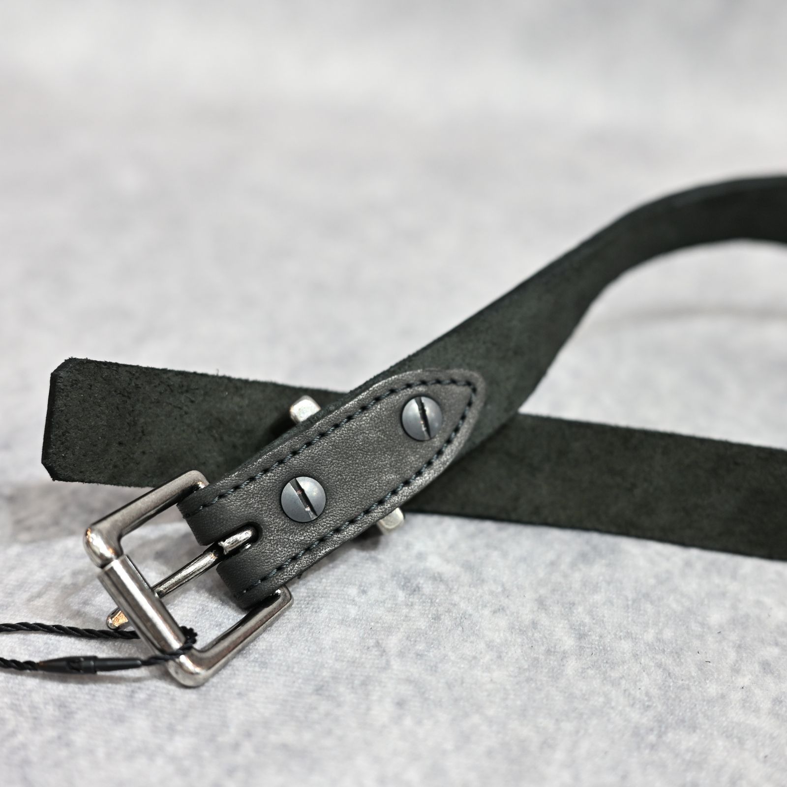 ジャパンショルダー 製品染め 25mmベルト （BLACK / ブラック） 318-40