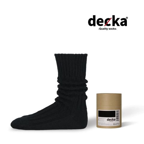 Cased Heavyweight Plain Socks -2nd Collection- (BLACK) | 専用ケース付き 厚手 靴下・ソックス