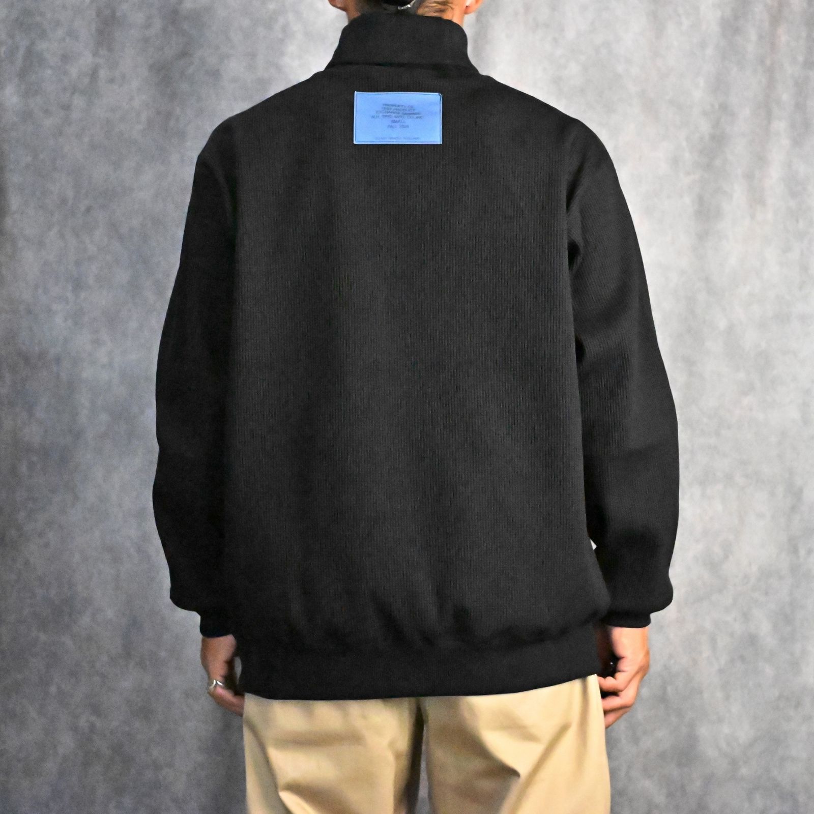 HIGH NECK LONG SLEEVE (BLACK) - ハイネック ロングスリーブ（ブラック）
