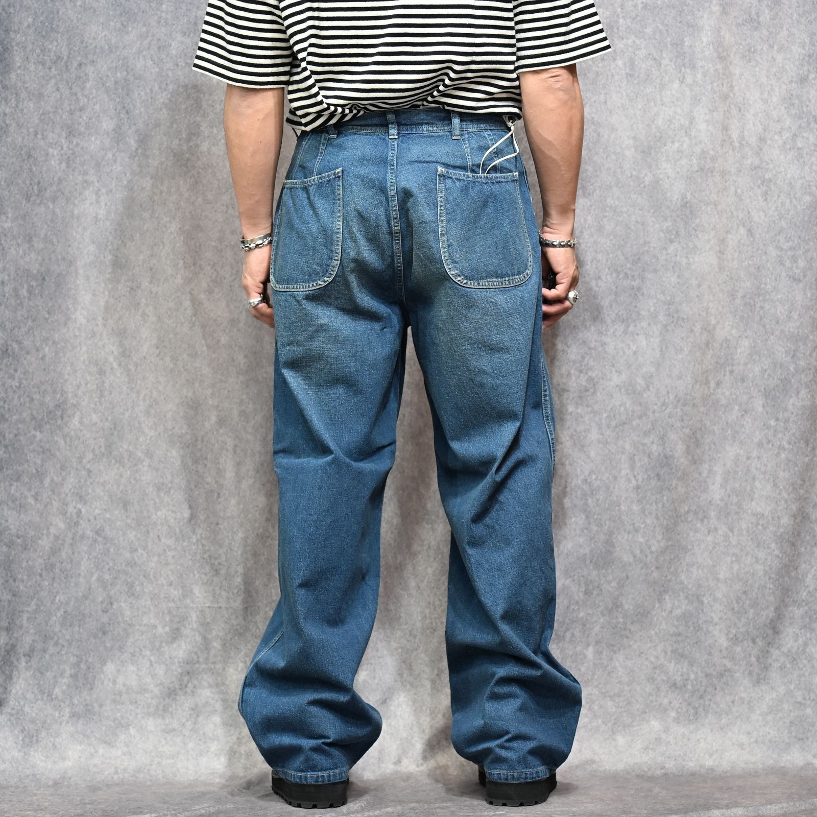 USN DENIM TROUSERS （USD） / USネイビー デニムトラウザー （インディゴ） 2026SS-PT4-YT