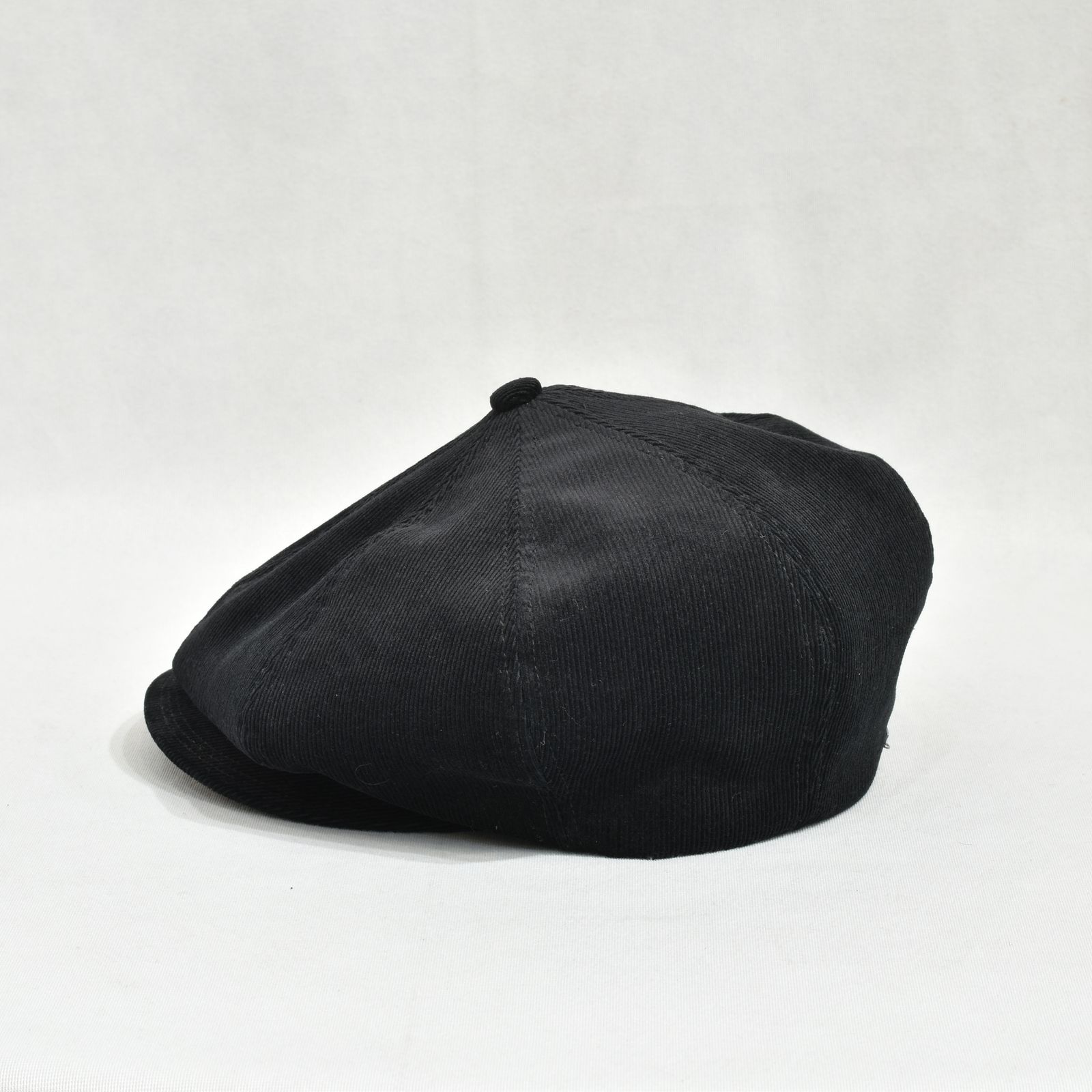 16W Couduroy Casquette "OLDBOY" (BLACK)｜コーデュロイ キャスケット｜Y01005