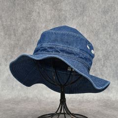 8oz Denim Jungle Hat "BARNES" (FADE WASH)｜ジャングルハット｜Y01007