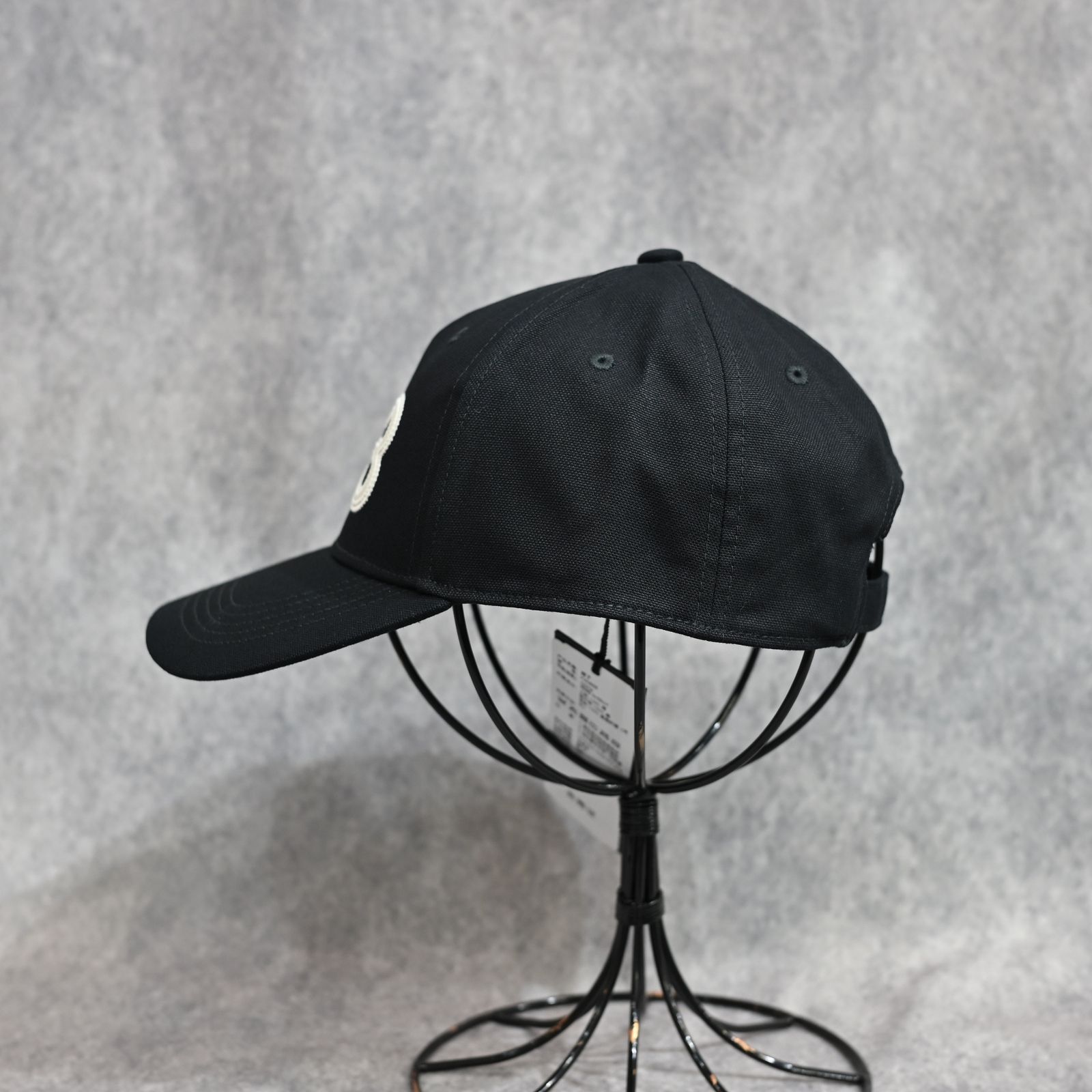 Y-3 LOGO CAP （BLACK × WHITE） / ロゴ刺繡 キャップ （ブラック × ホワイト）｜KT9698