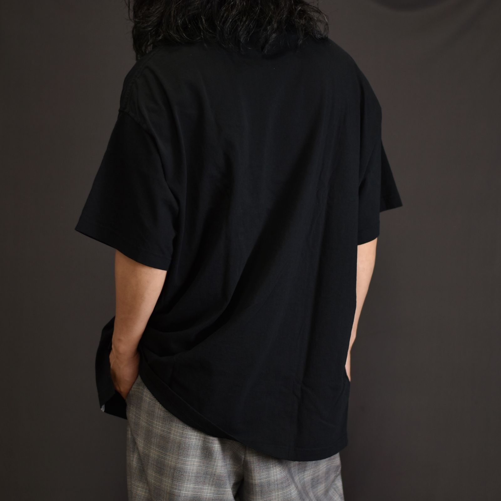 FOREST BIG TEE (BLACK) / 森林(カモフラージュ柄) ビッグ Tシャツ