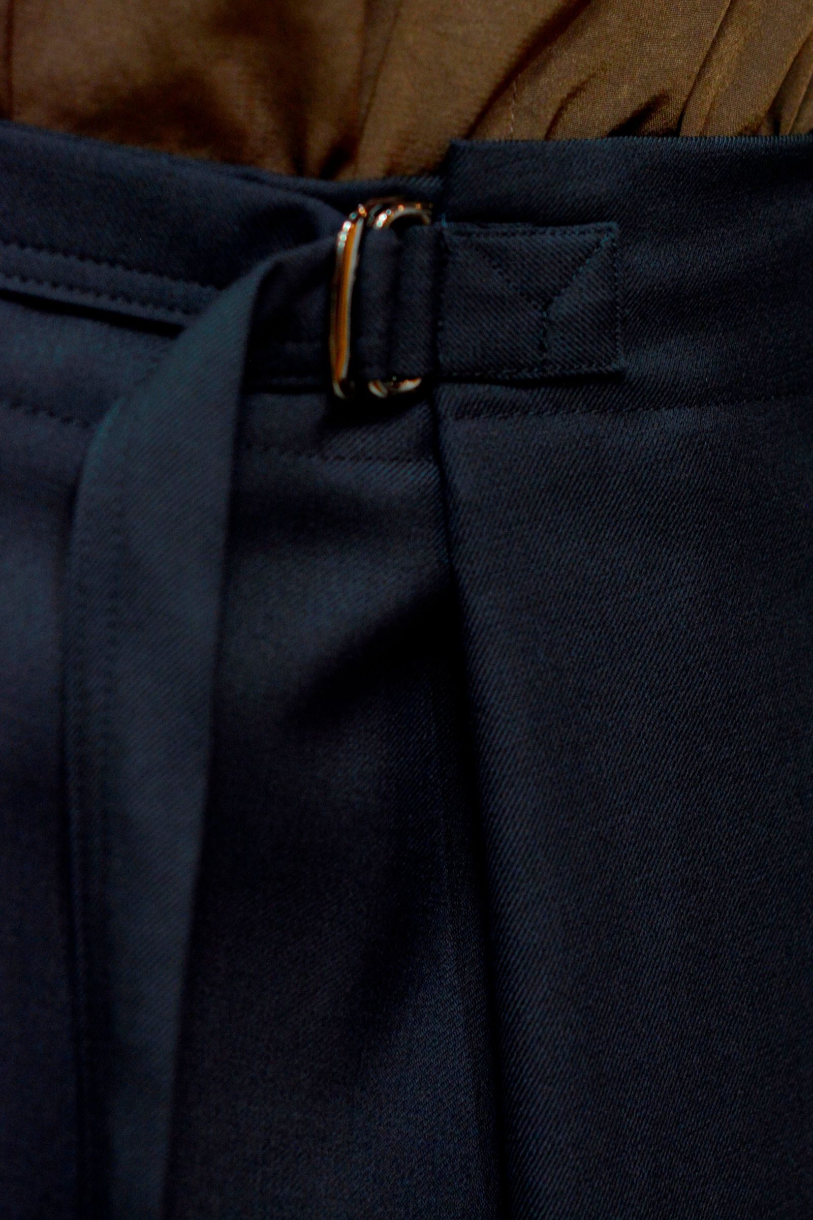 T/W Wrap Saruel Rib Pants
