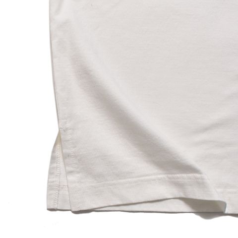 Heavyweight Mockneck T-SH （WHT） / モックネック カットソー （ホワイト） / 2508-4002