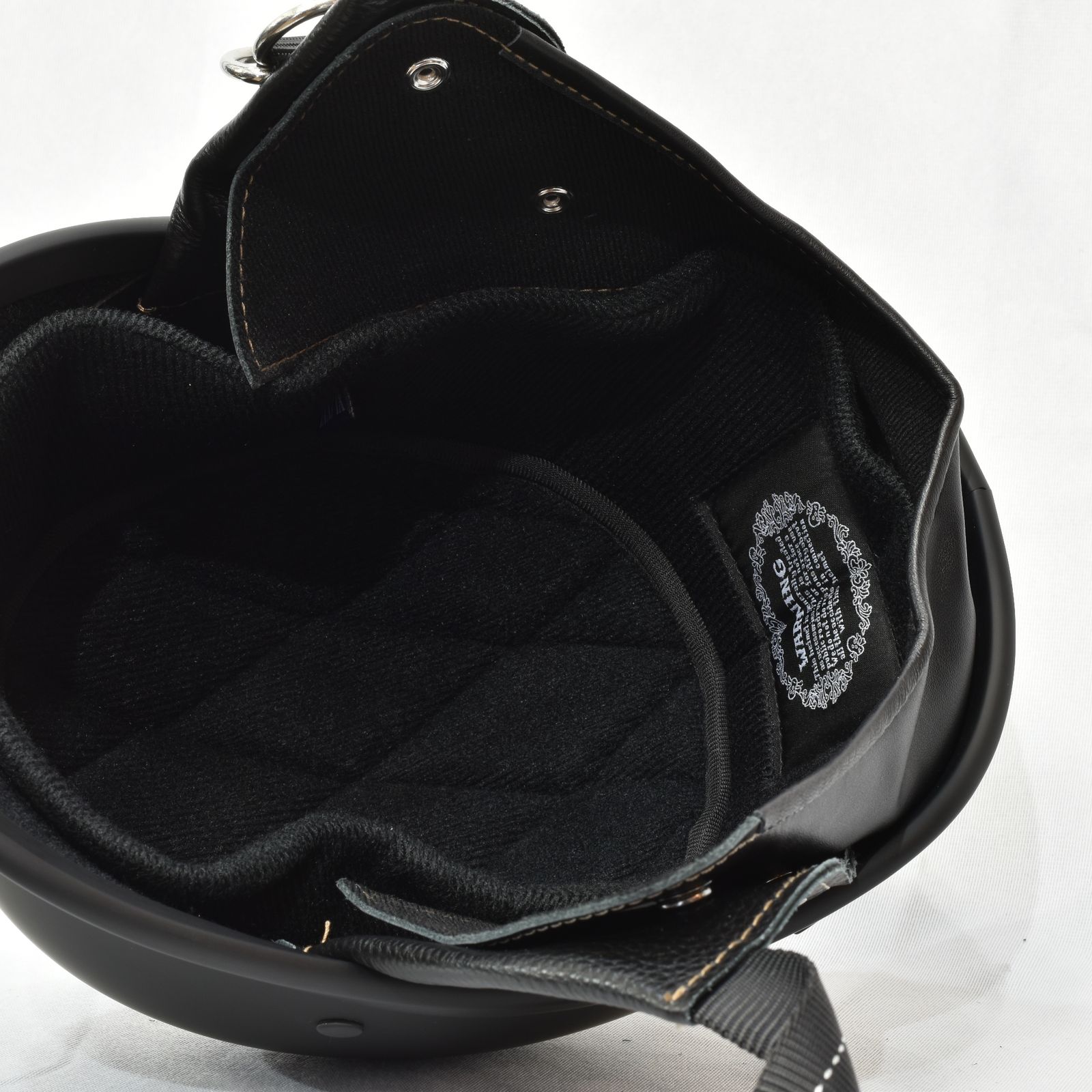 【M/Lサイズ｜即日発送】 | BURST VG HELMET (MATTE BLACK) | バースト ヴィンテージジョッキー ヘルメット