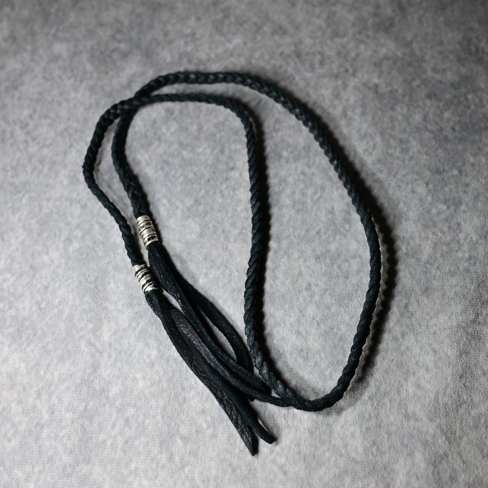 DEER LEATHER CORD 2｜ SILVERS 純銀
