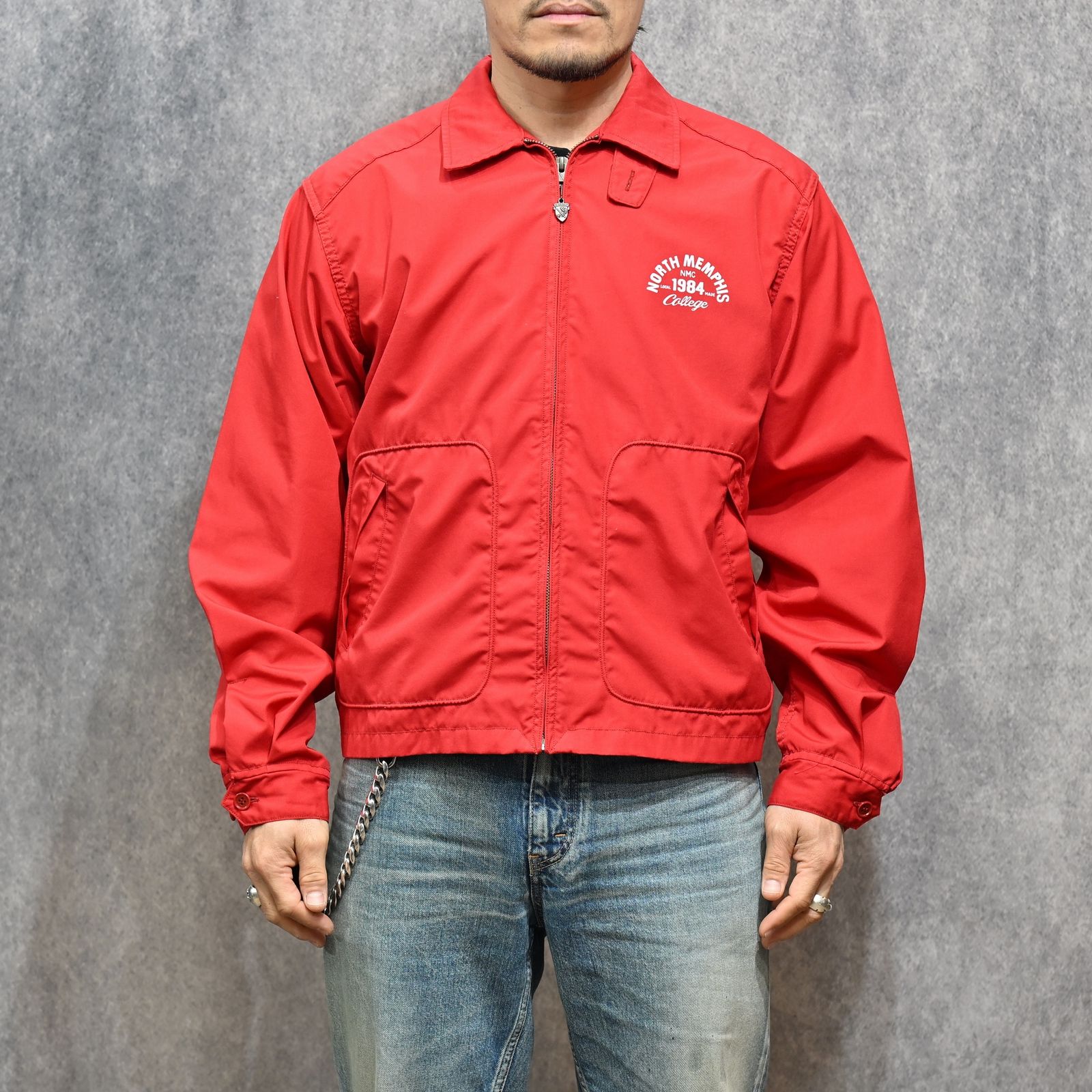 McGREGOR × MINEDENIM Drizzler JKT （RED）｜マクレガー × マインデニム ドリズラージャケット｜MND-MCG801