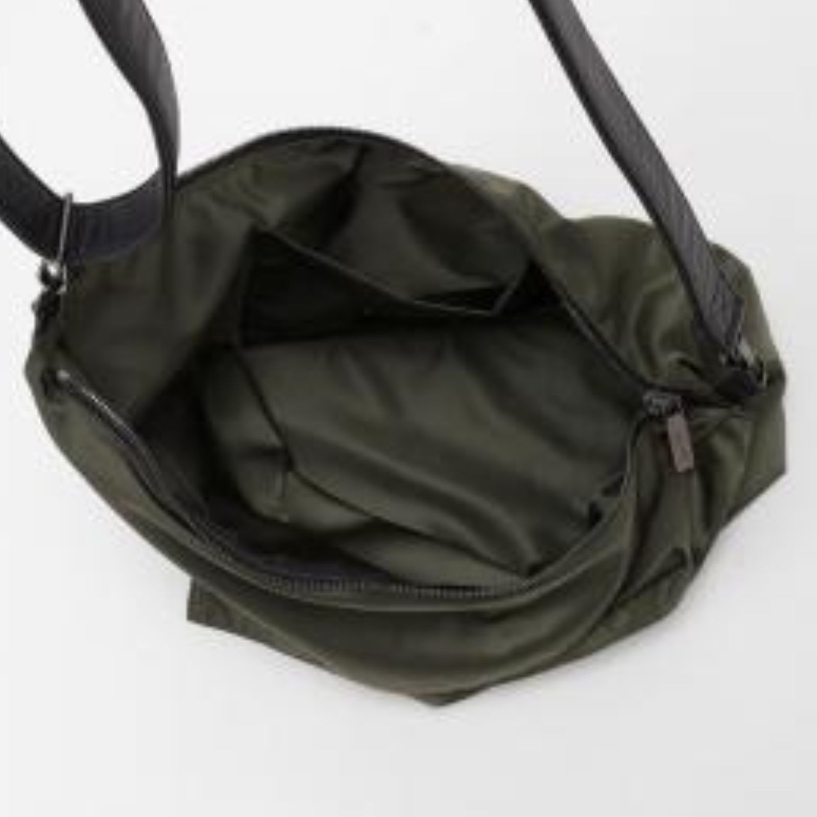 DRAPE SHOULDER (KHAKI) / ナイロン バッグ （カーキ） DK-I35-830-1-02