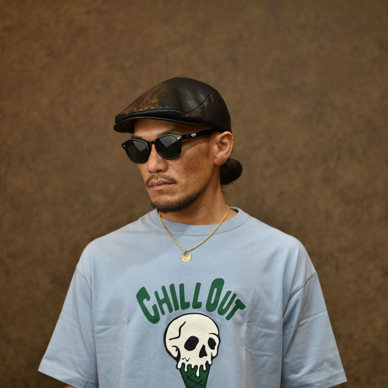 CUTRATE LOGO GLASSES (BLACK × GREEN) / カットレイト ロゴ グラシズ