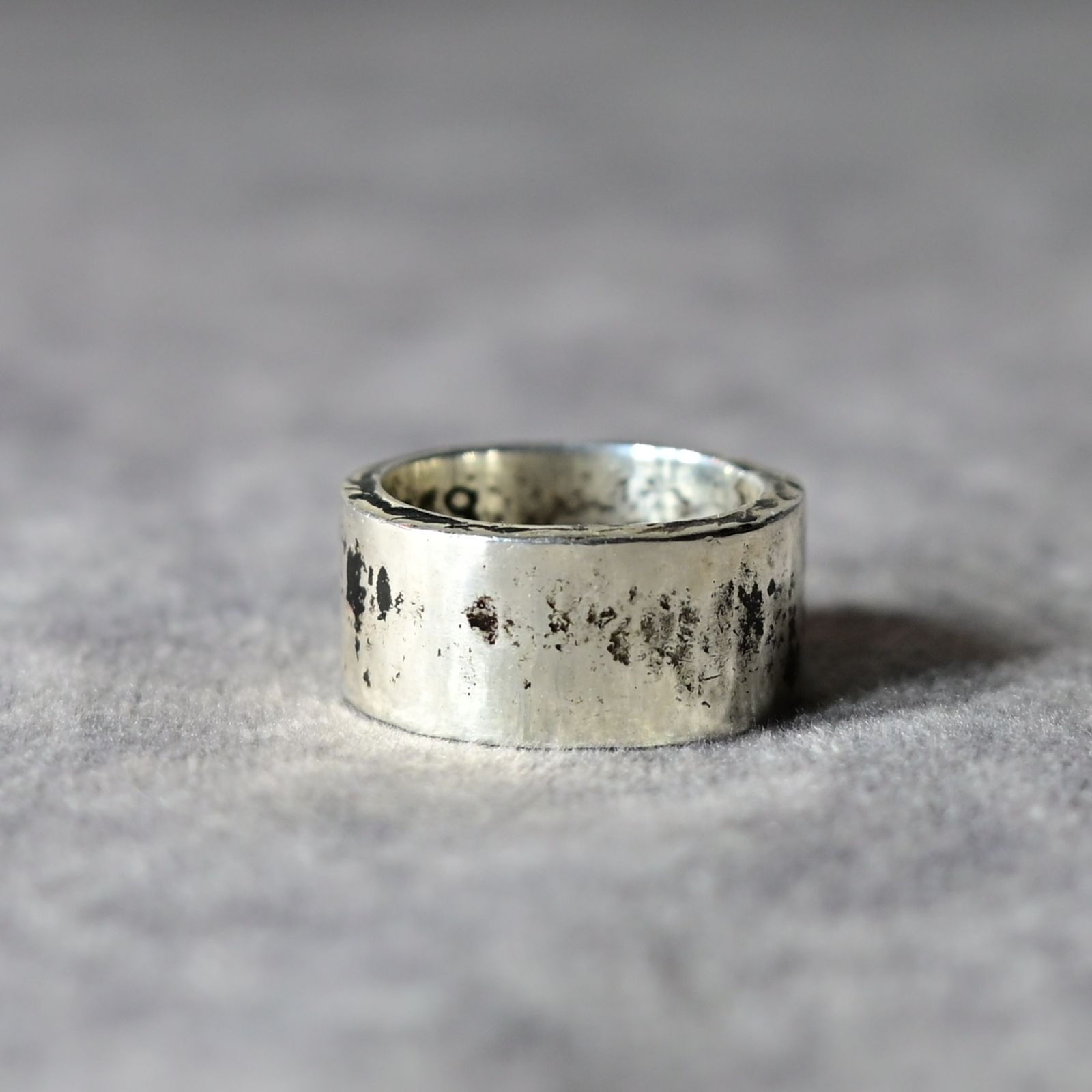 STRAIGHT RING MID （19号）｜ SILVERS 純銀