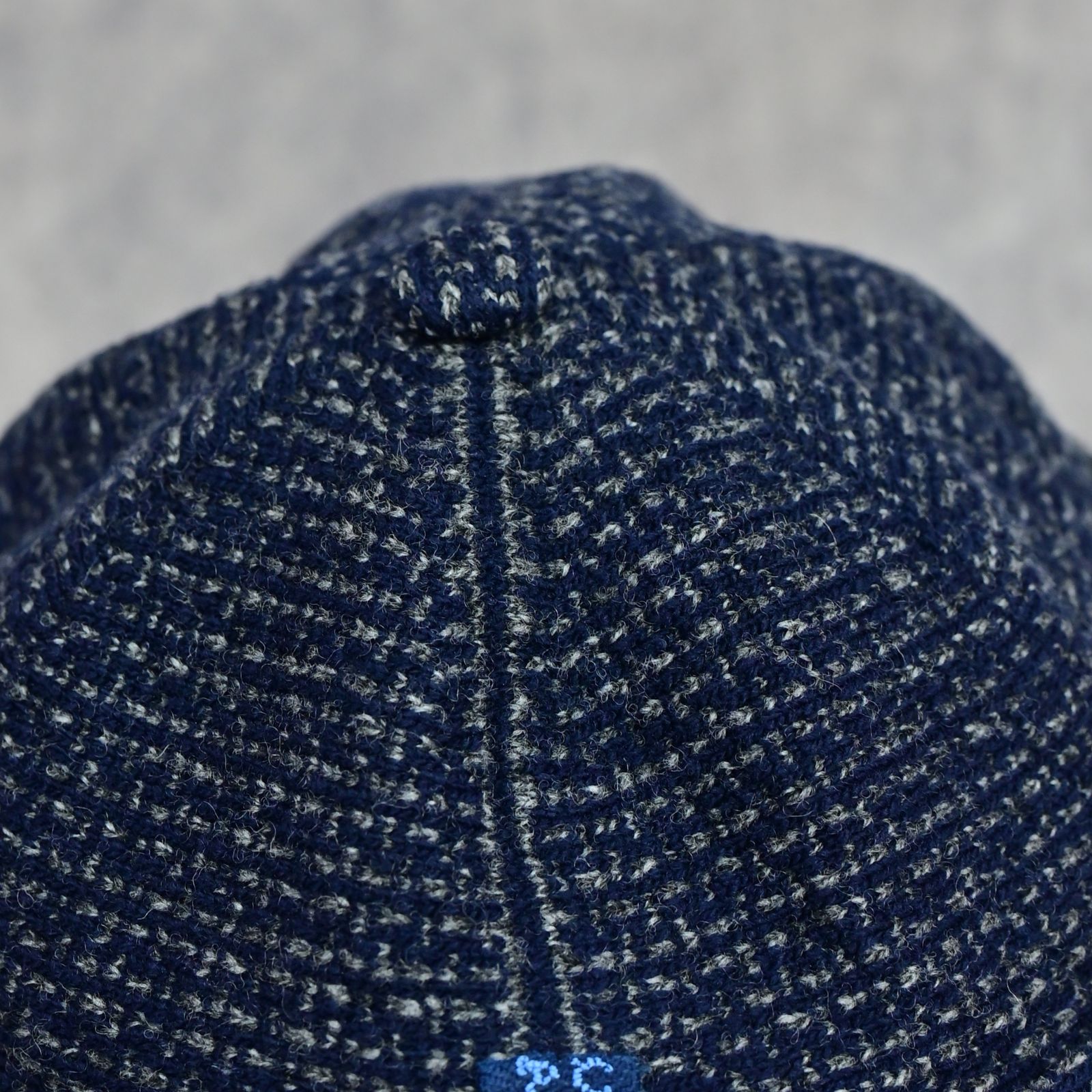 TWEED KNIT FISHERMAN’S CAP （BLUE）｜ツイード ニット フィッシャーマン キャップ （ブルー） PC-031-3651-40