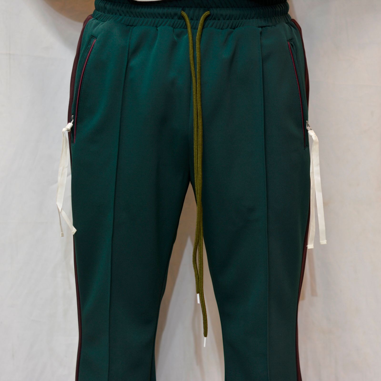"FLARED JERSEY PANTS
