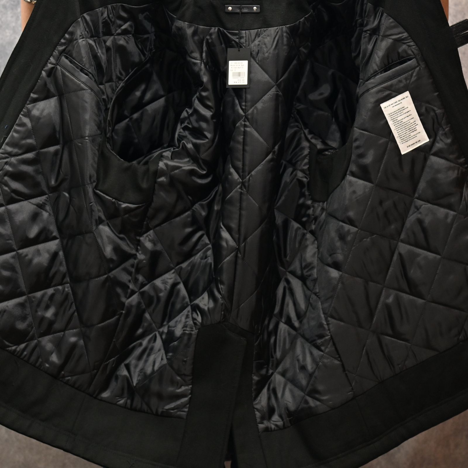 Mouton Collar Duck Military Haif CT （BLK）｜ムートンカラー ミリタリーハーフコート｜2511-9004