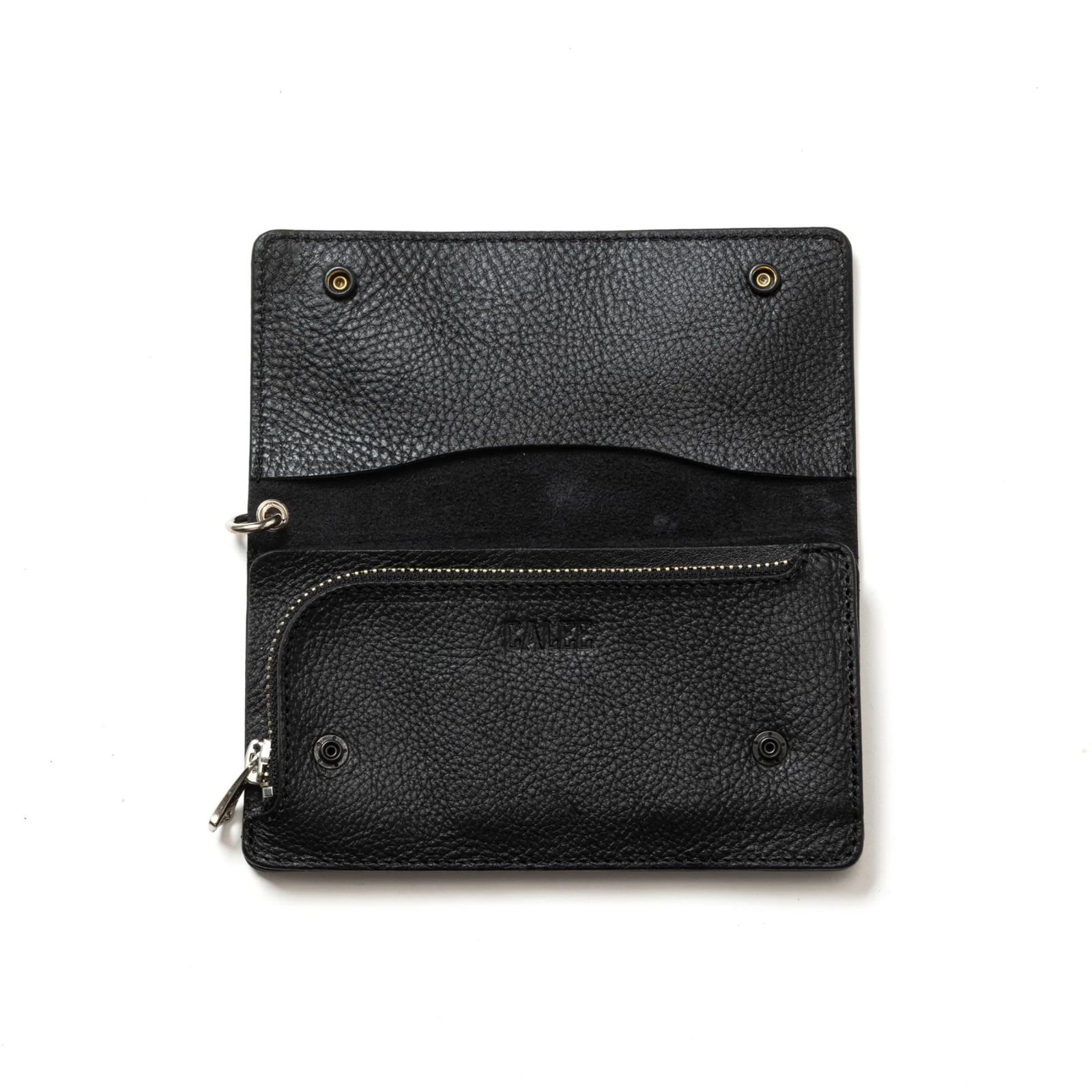 CALEE キャリーキルティング レザースタッズ ウォレット 長財布 最終※希少 CALEE キャリー キルティングレザー ウォレット 財布