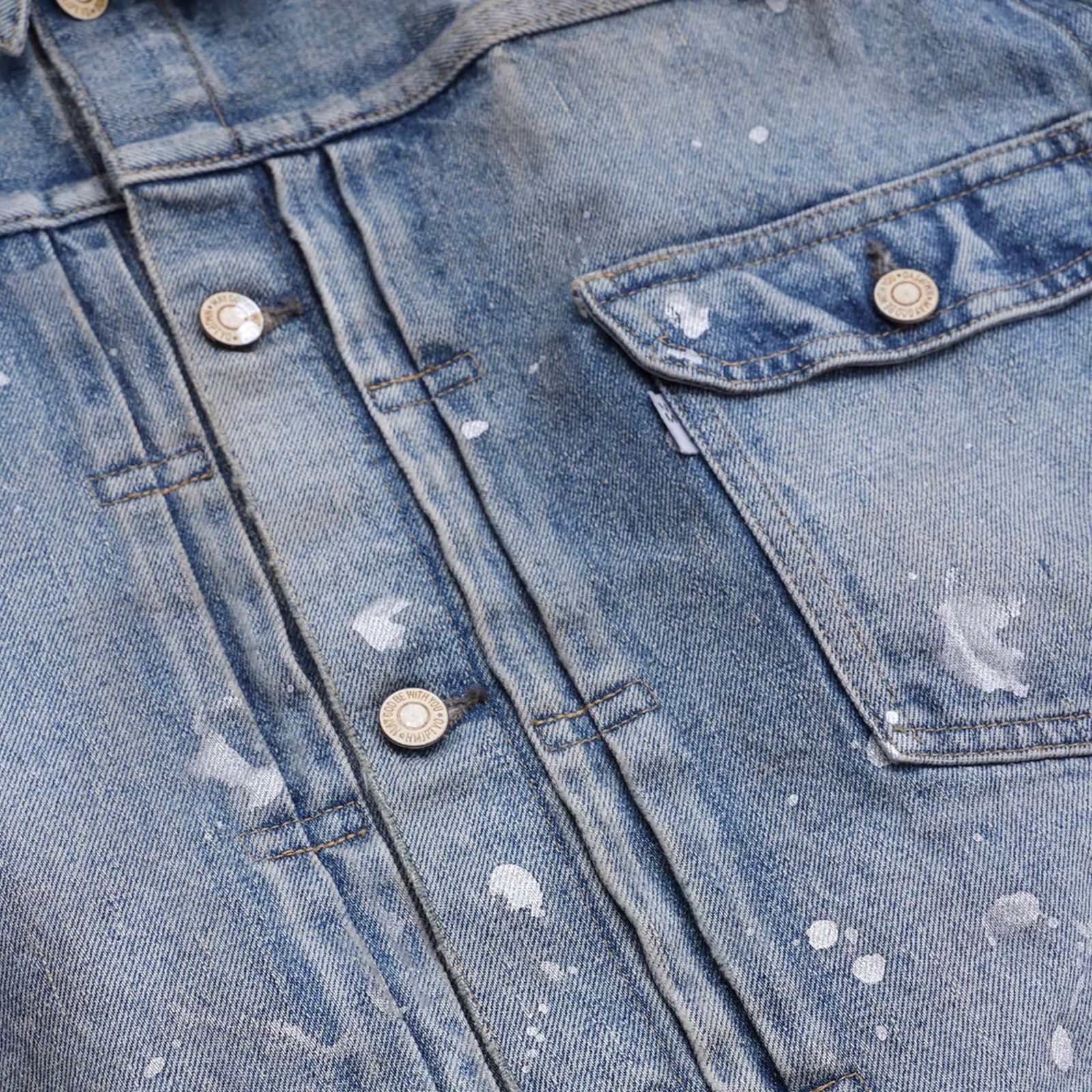 T-BACK DENIM JACKET （USD） /  デニムジャケット （インディゴ） 2026AW-JK2-YT