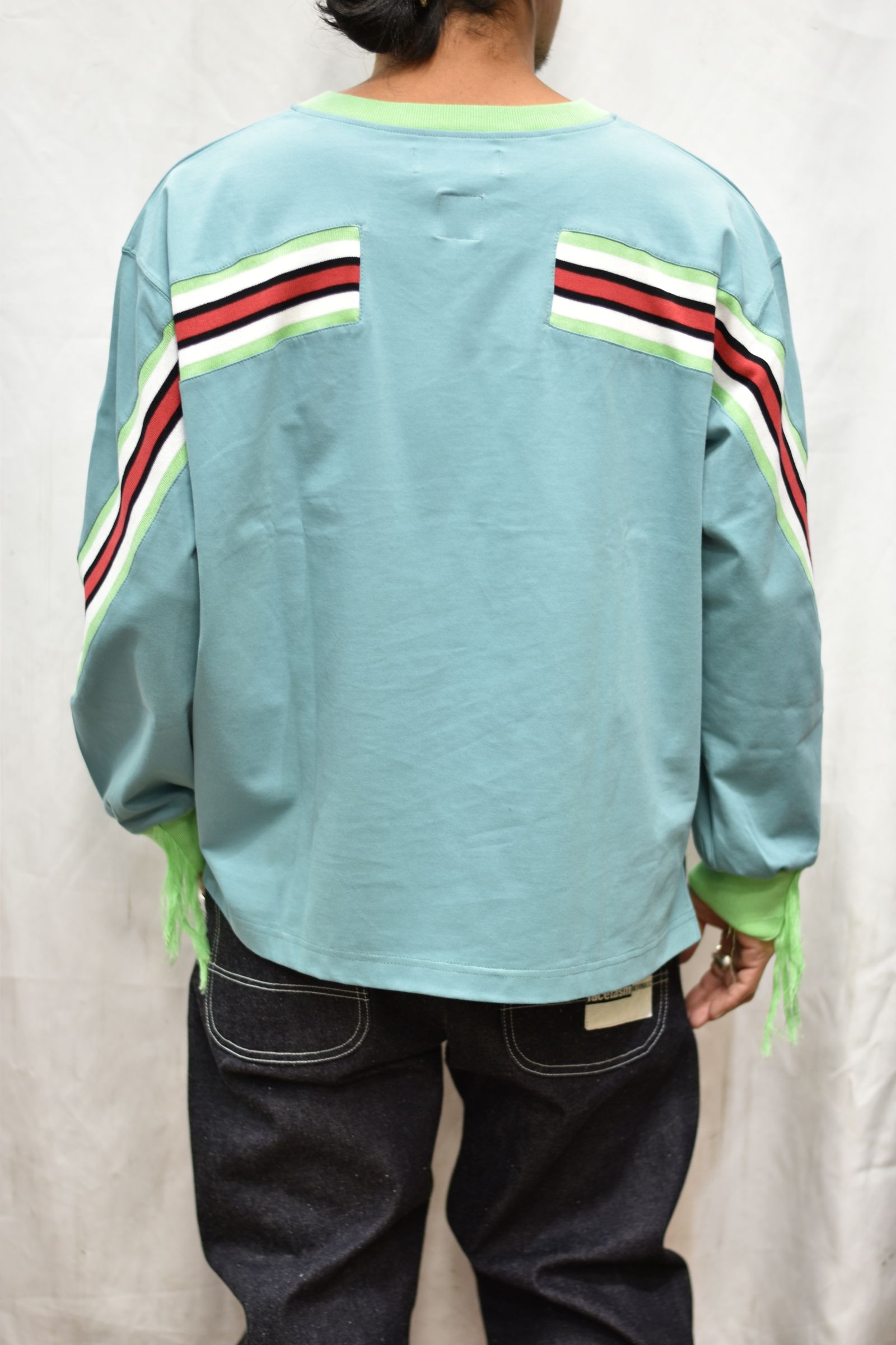 サッカーリブ ロングカットソー