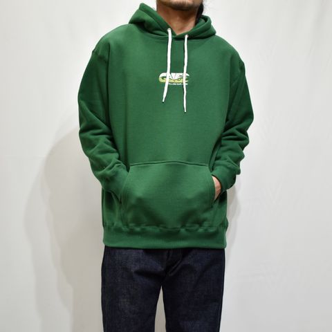 CALEE RC LOGO PULLOVER HOODIE (GREEN)