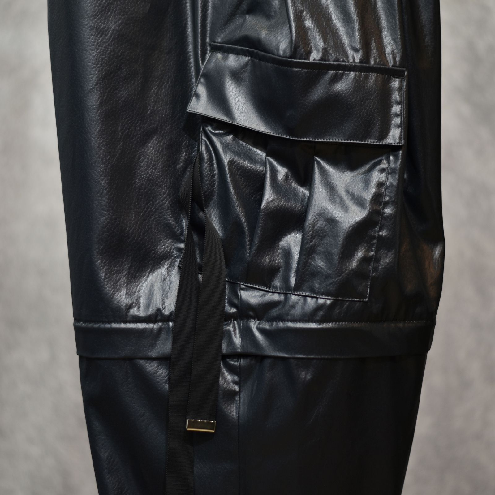 デタッチャブルワイドカーゴパンツ / LB25SS-PT05-FFL (BLACK)