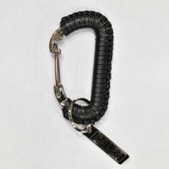 LEATHER CARABINER (BLACK) レザー カラビナ