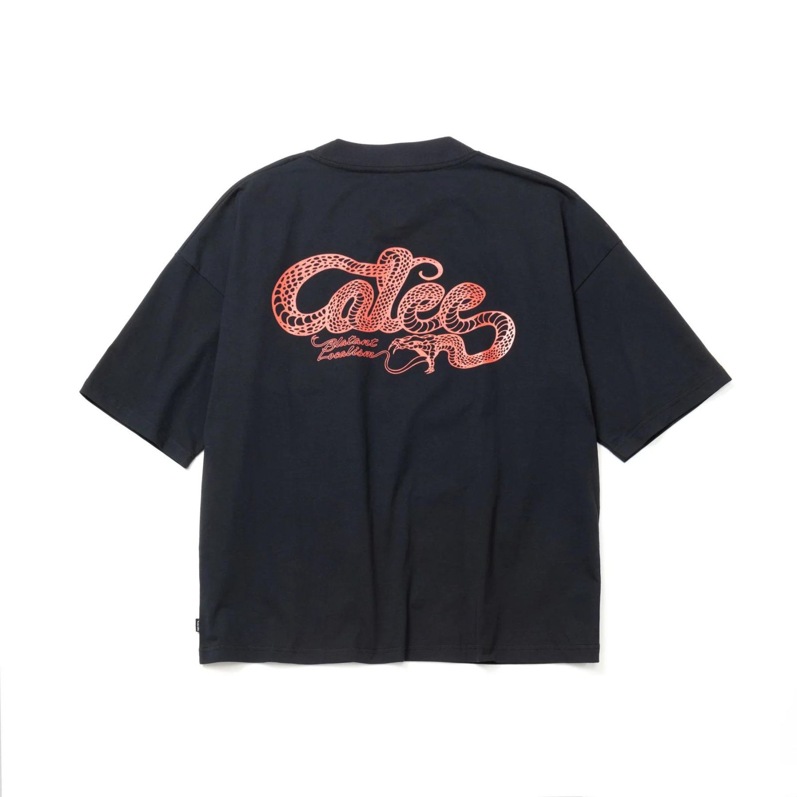 × SHELTECH®︎ CL SNAKE LOGO DROP SHOULDER TEE (BLACK) / シェルテック キャリー スネークロゴ ドロップショルダー 半袖Tシャツ