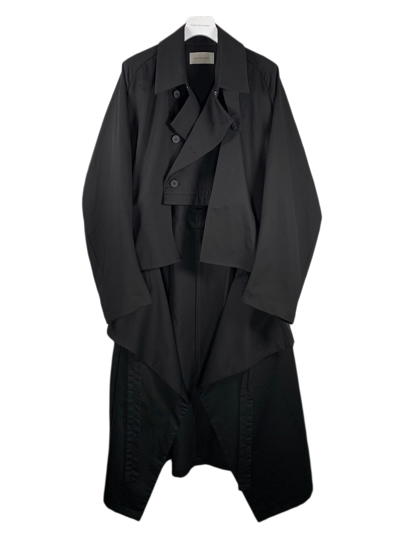デタッチャブルトレンチコート / LB22SS-CO01-CL (BLACK)