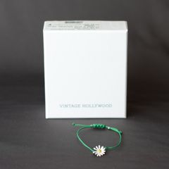 MAKE A WISH BRACELET DAISY (GREEN)