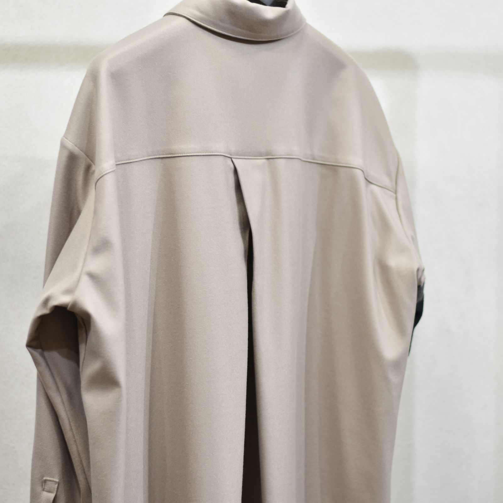 ニードルパンチシャツ / LB23AW-SH01-NDP-PL (WOOD×BLACK)