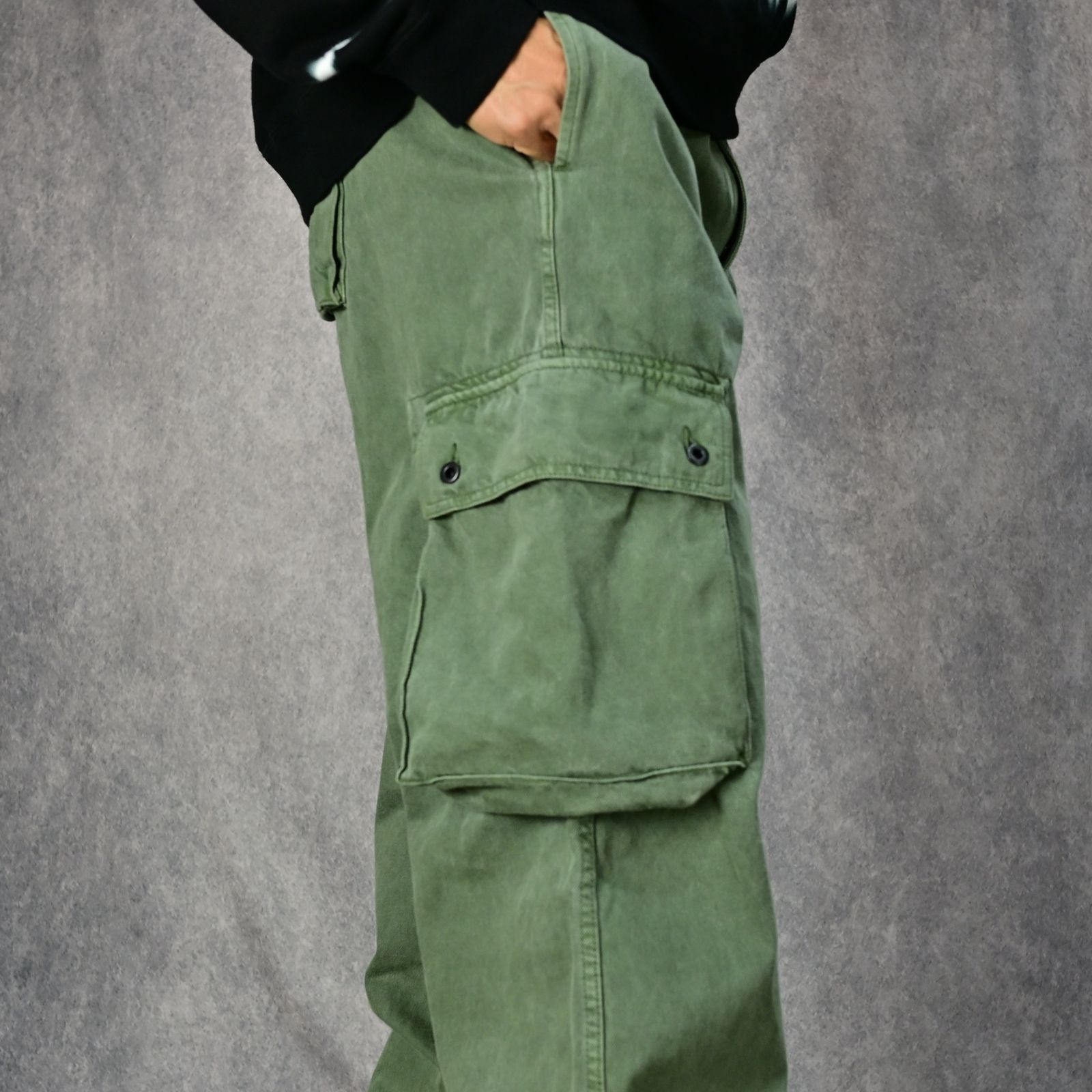 Supreme カーキ　ワークパンツ　カーゴデニム MINEDENIM - Denim Wide Cargo PS （KHA） / デニム ワイド
