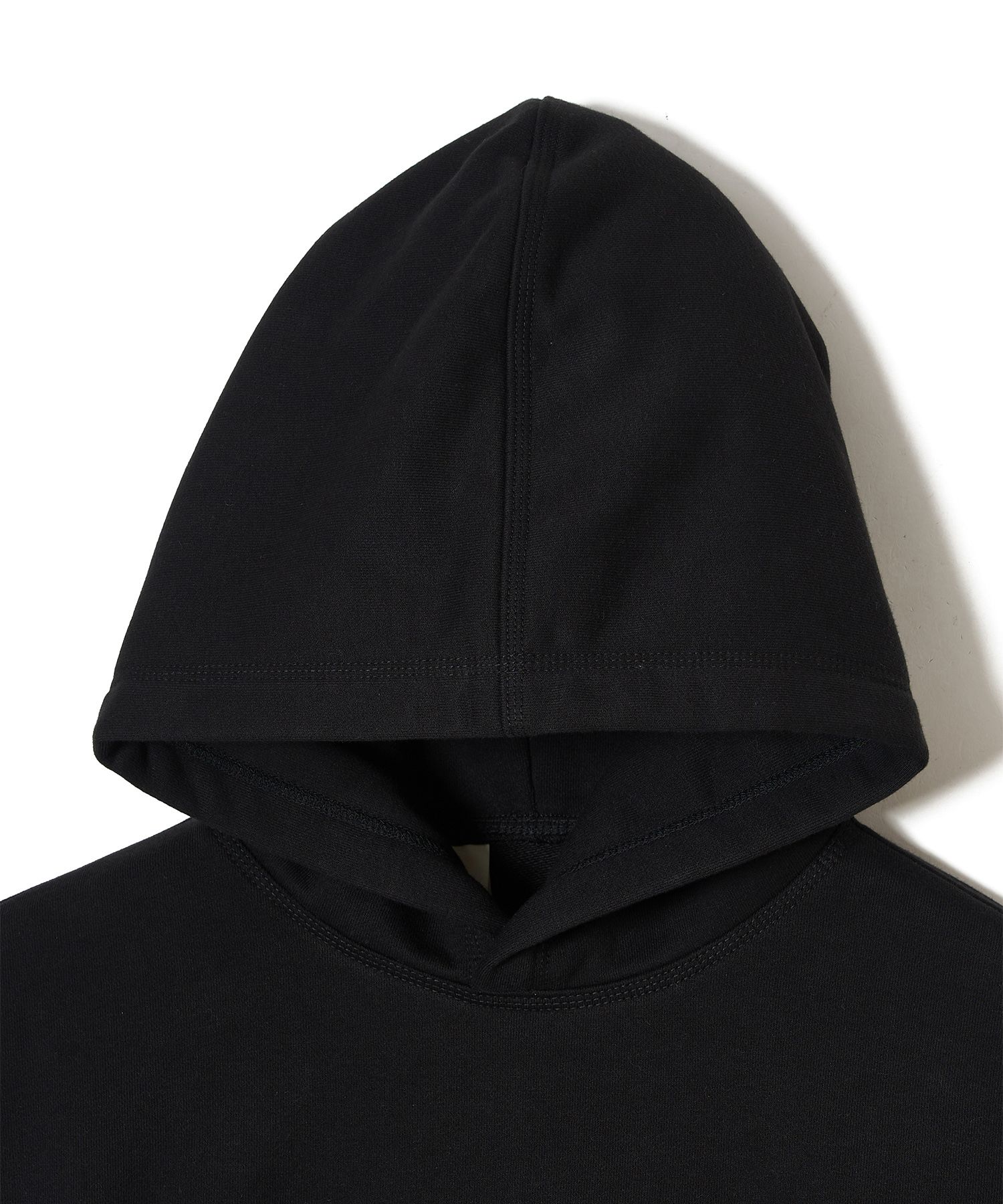 HOODIE SWEATSHIRT (BLACK) -  フーディー スウェット （ブラック） 1242-CS02-022