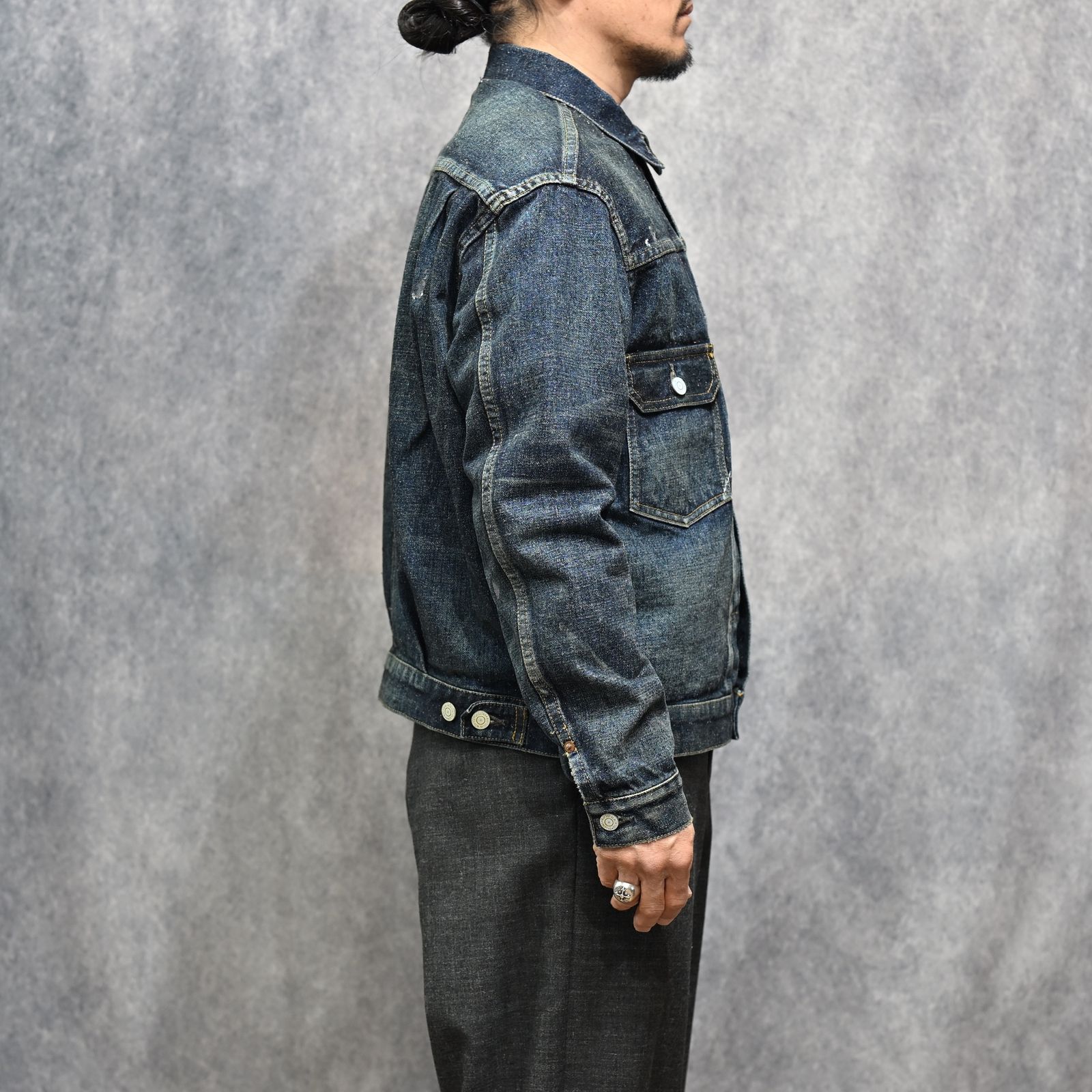 #006 2ND T-BACK JACKET （INDIGO） / デニムジャケット セカンド （インディゴ） 2026SSJK-YY-0003