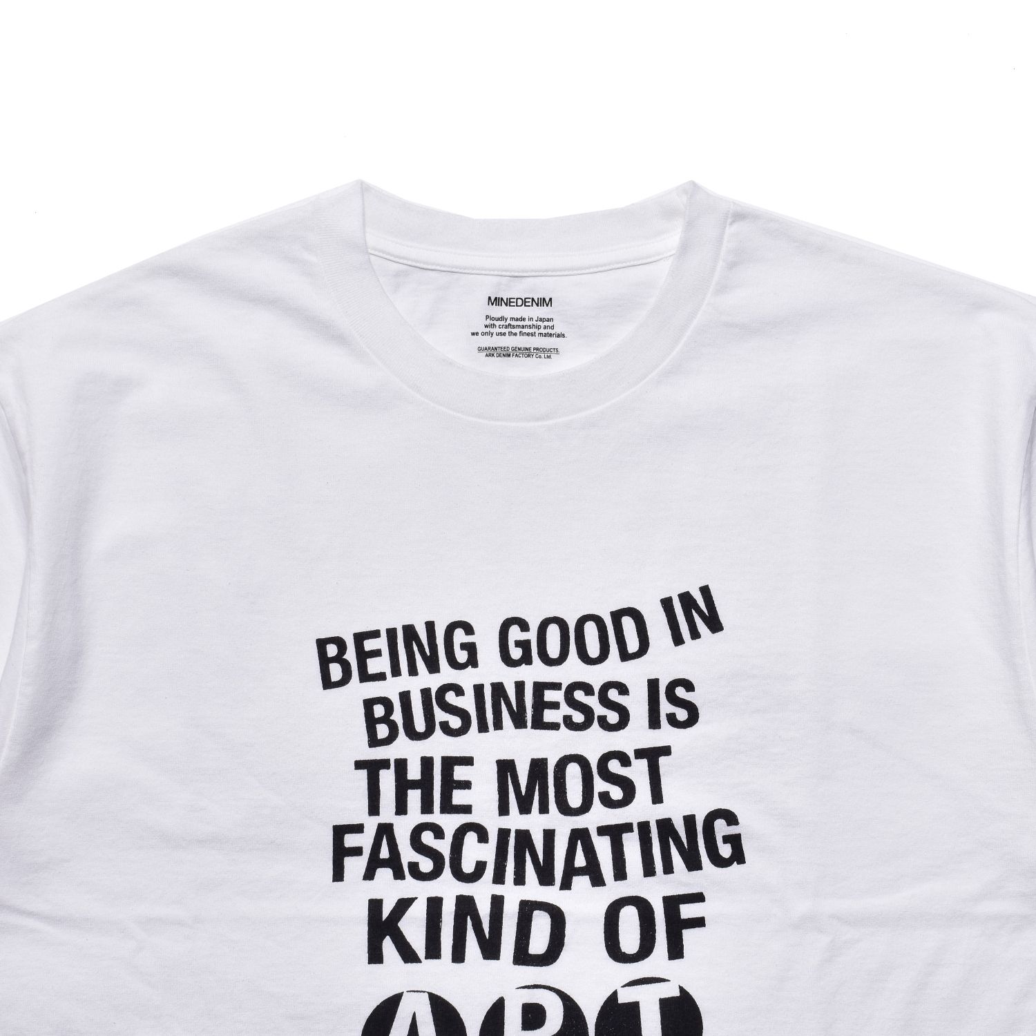 The Most Fascinating Tee （WHT） ｜プリントTシャツ (ホワイト)｜2604-4002