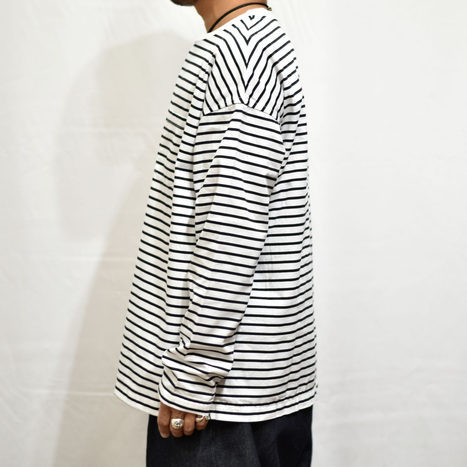 MINEDENIM - Border L/S Denim T-SH | chord online store