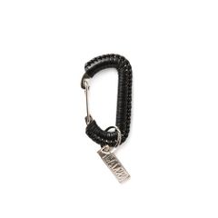 LEATHER CARABINER (BLACK)