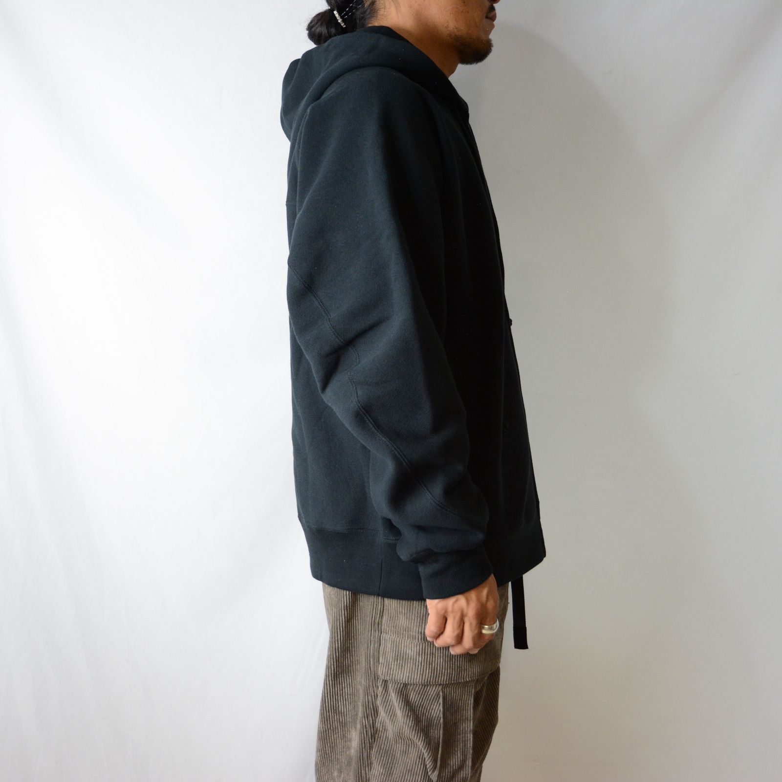 N.HOOLYWOOD - Champion ZIP UP HOODIE （BLACK） / チャンピオン