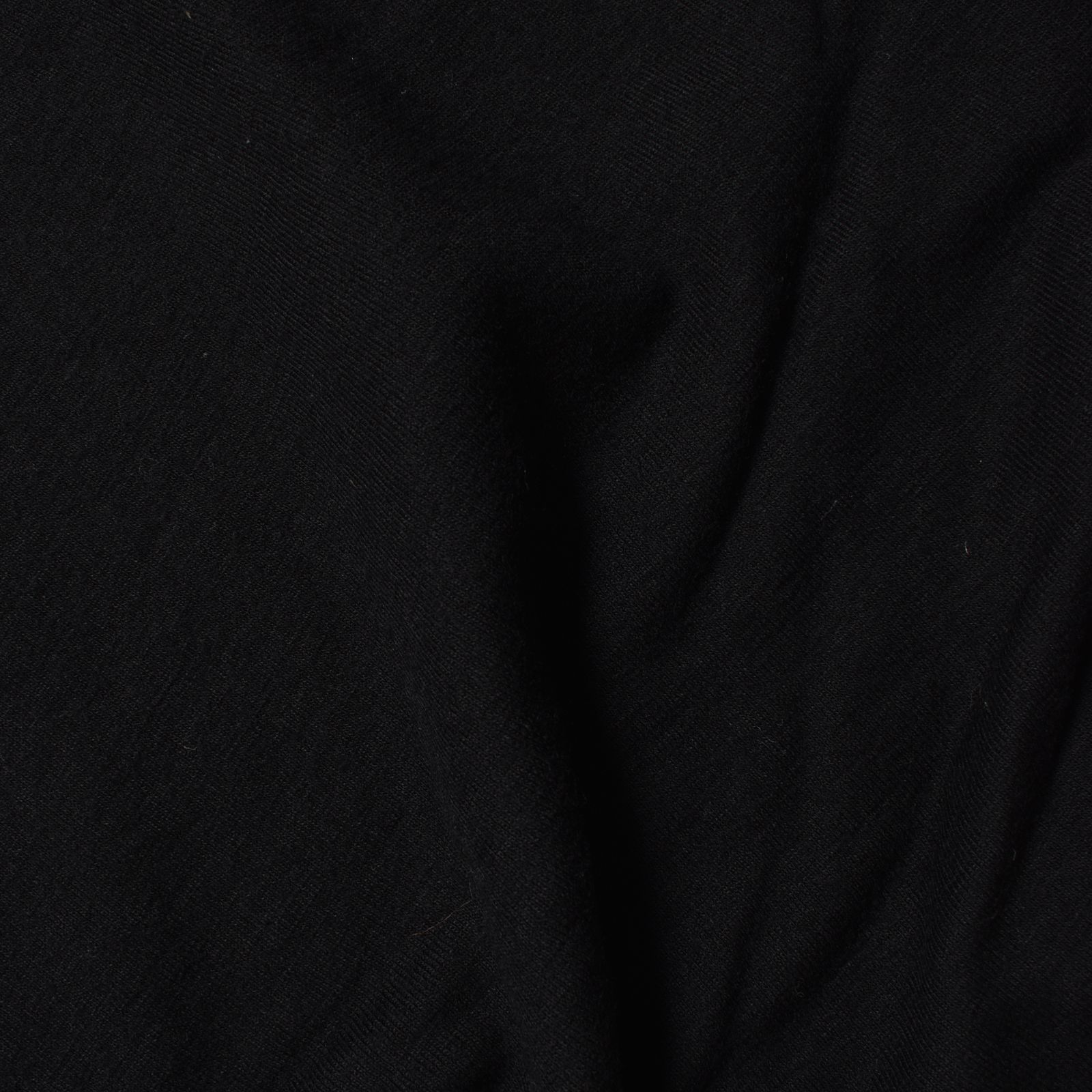 Wool Turtleneck L/S Pullover （BLK）｜ウール タートルネック｜2510-4001