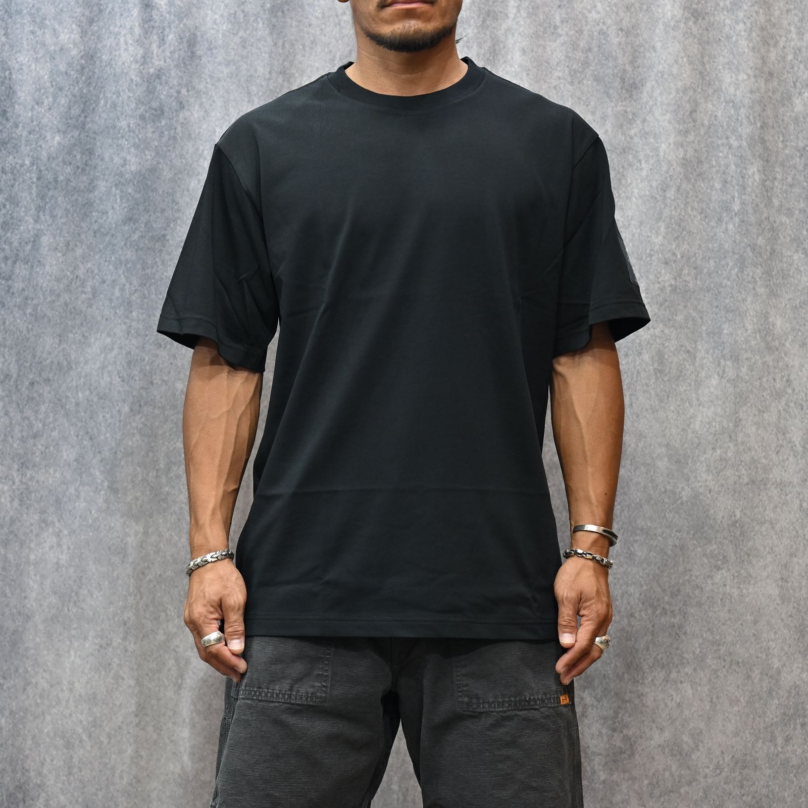 EXCHANGE SERVICE T-SHIRT （BLACK） / 半袖 Tシャツ （ブラック） 9252-CS83