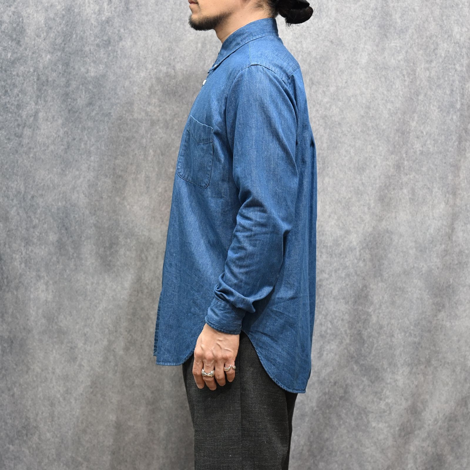 L.Denim BD SH （LUD）｜デニム ボタンダウンシャツ｜2603-5003