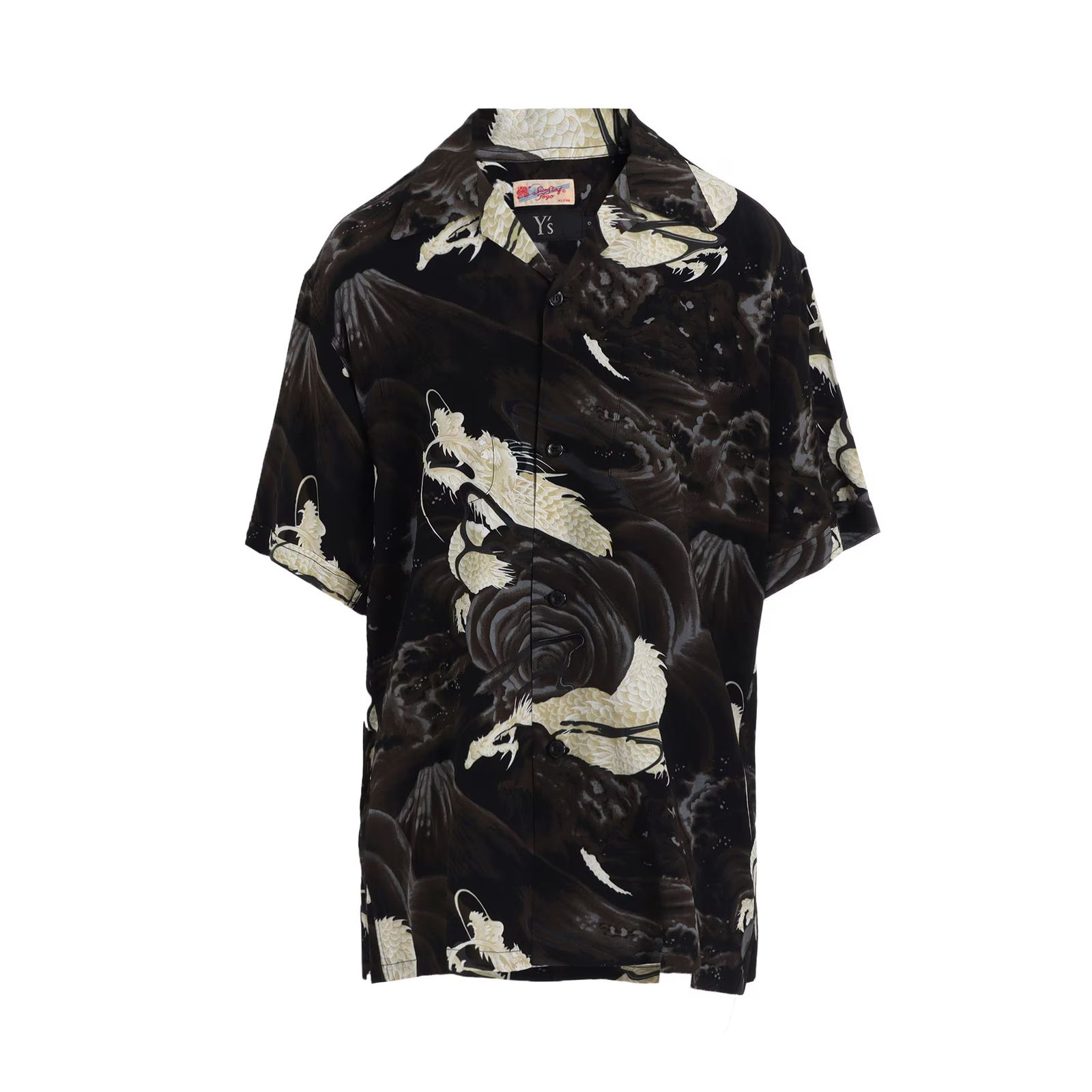 SUN SURF ALOHA SHIRT （BLACK） /  サンサーフ アロハシャツ （ブラック） / YX-B56-216-1