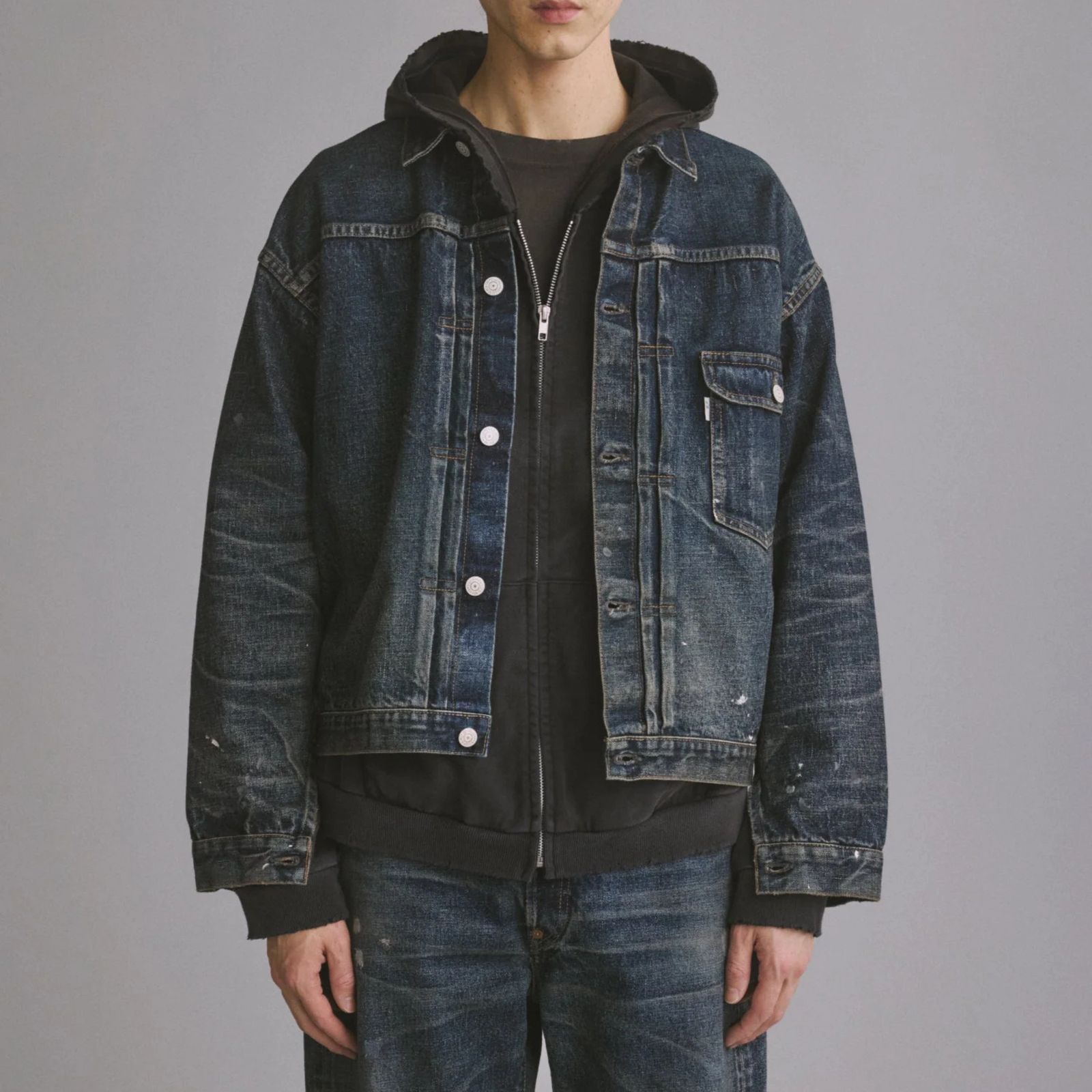 #001 T-BACK DENIM JACKET （INDIGO） / デニムジャケット ファースト （インディゴ） 2026SSJK-YY-0001