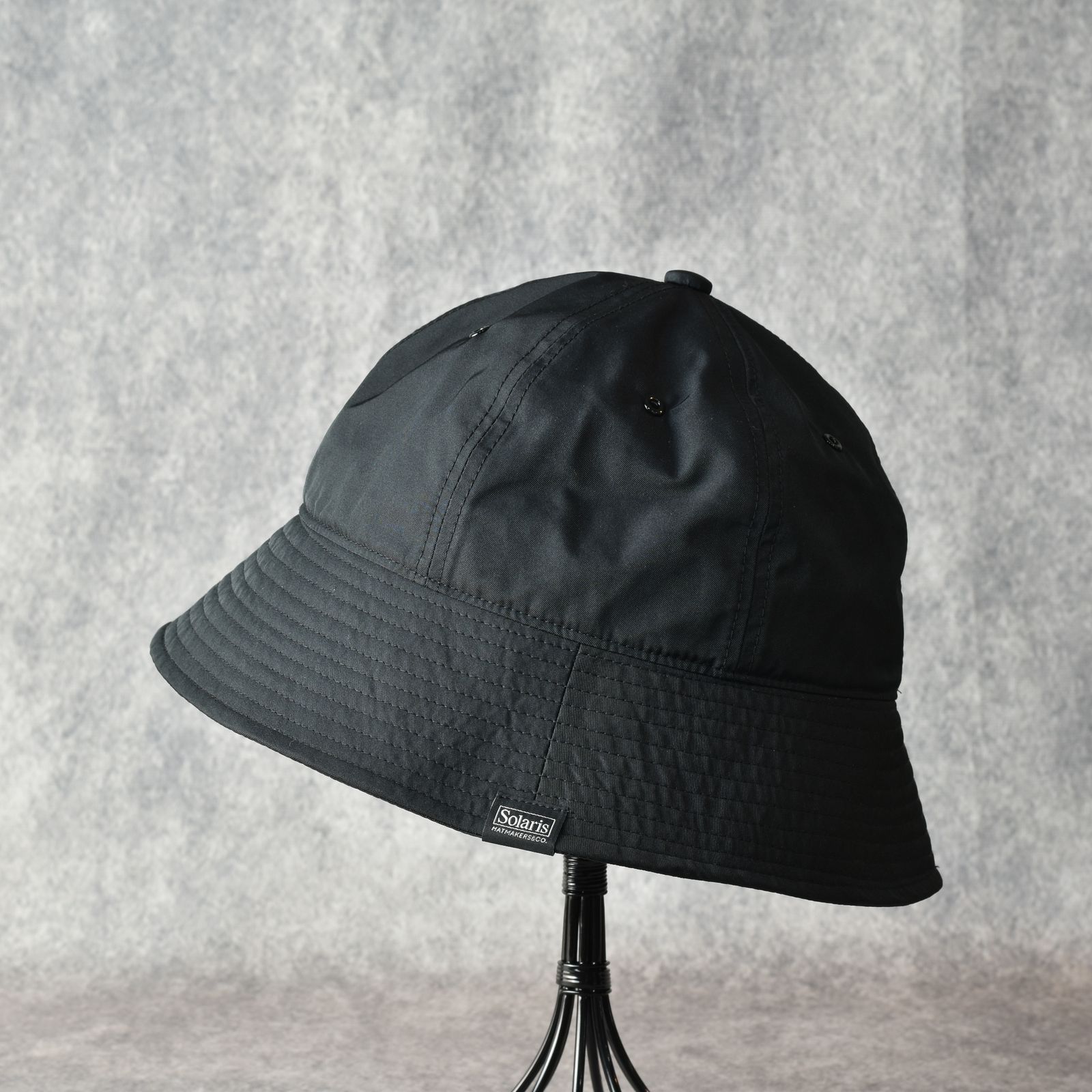 Limonta Twill Bowler Bucket "OLDBOY" (BLACK) / ボーラータイプ バケットハット