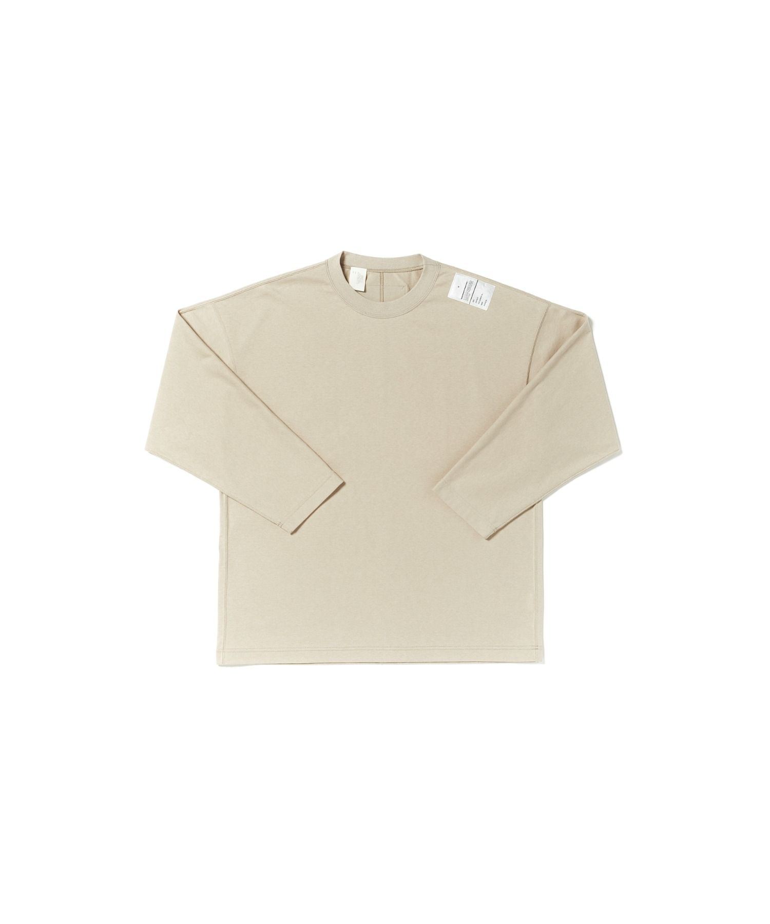 T-SHIRT/SWEATER （BEIGE）  長袖カットソー ロングスリーブ
