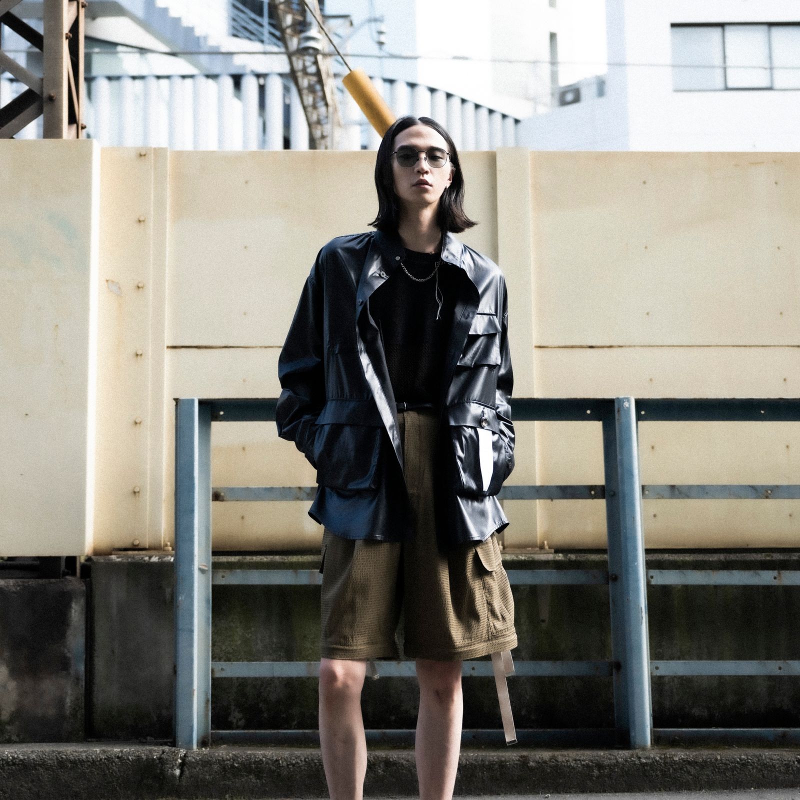 M-65 シャツジャケット (BLACK) / LB25SS-SH07-FFL