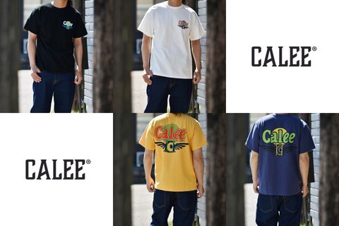 CALEE - キャリー | 22SS | プリントTシャツ | 着用イメージ♪