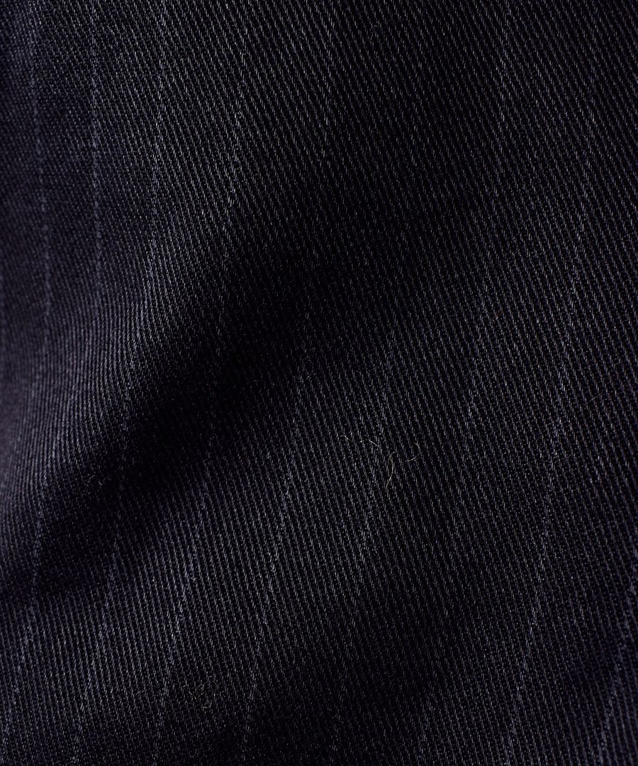 Discharge Stripe Wide Denim Baker PS