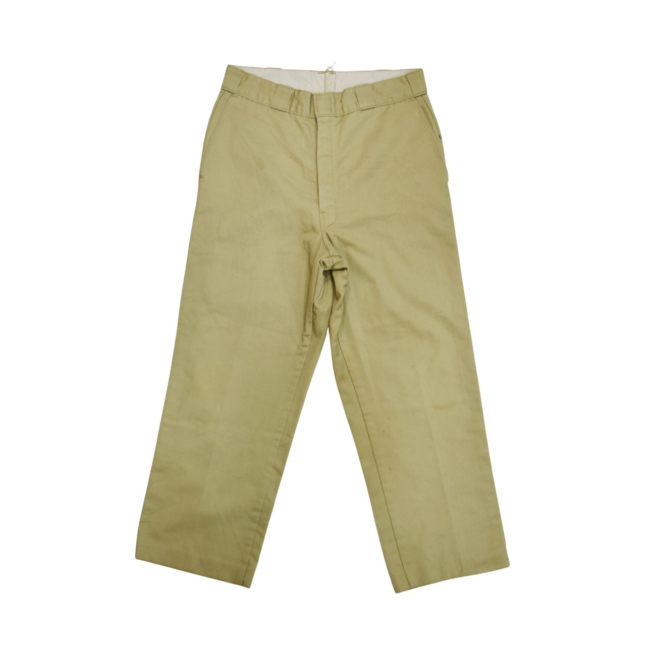 古着 80's / Dickies ディッキーズ ネルライナー ワークパンツ / 34×34