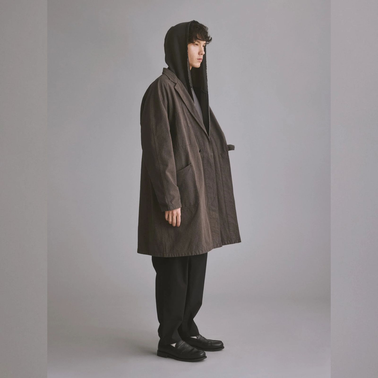 WORK COAT （BLACK） / アトリエコート （ブラック） 2026SS-JK3-YW