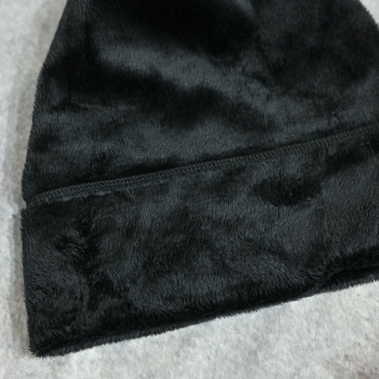 Y's × New Era MICRO FUR CUFF KNIT （Black）｜マイクロファー カーフニット｜YV-H25-995-3