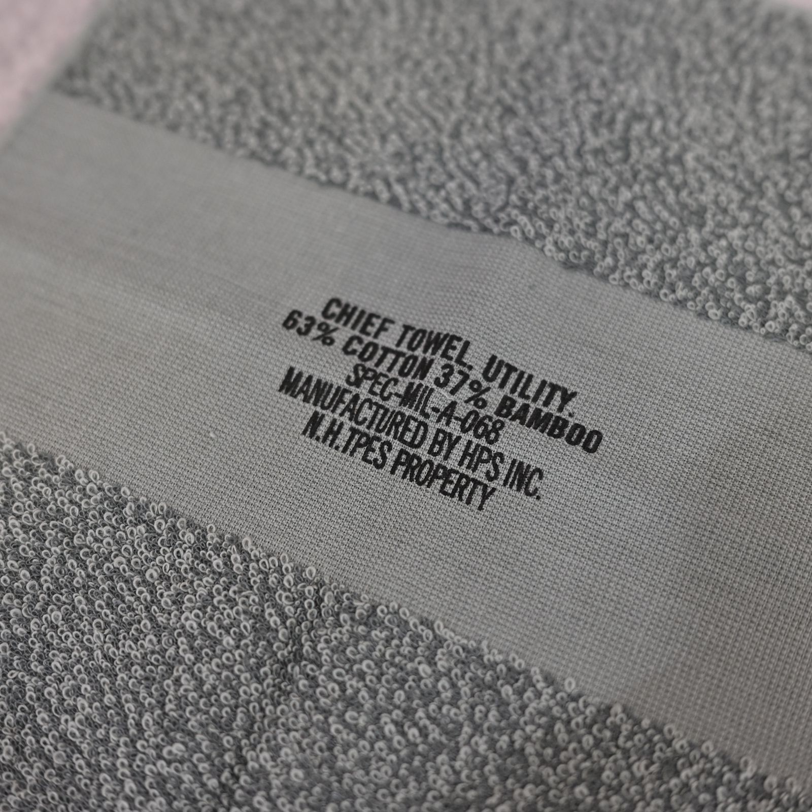 TEST PRODUCT EXCHANGE SERVISE × HIPPOPOTAMUS HAND TOWEL（KHAKI） / ハンドタオル (カーキ) TPES-AC05